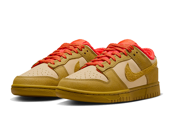 Nike Dunk Low “Bronzine Sesame Picante Red”