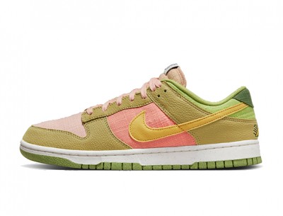 Fake Nike Dunk Low “Sun Club” Sanded Gold