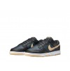 Fake Nike Dunk Low "Black Midnight Navy Tan"