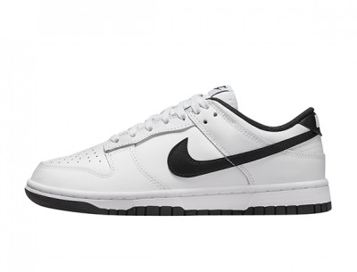Nike dunk low WMNS "White Black"