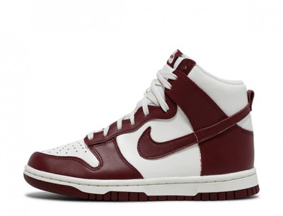 Best Replica Nike Dunk High "Sail Team Red" Shoes