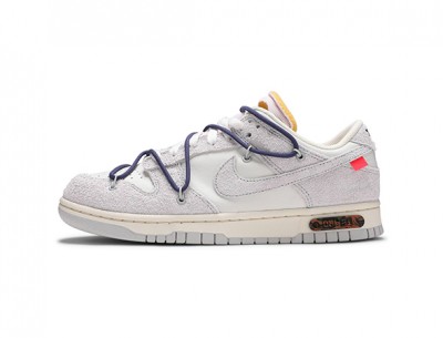 Fake Off-White x Nike Dunk Low "Lot 18"