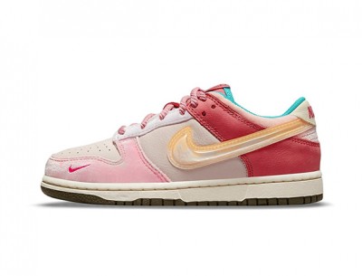 Fake Social Status x Nike Dunk Low "Strawberry Milk"
