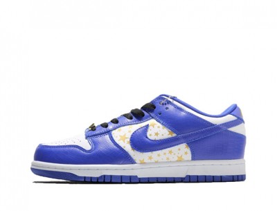 Fake Supreme x Nike SB Dunk Low "Blue Star"