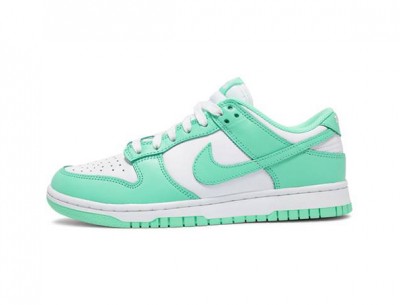 Fake Womens Nike Dunk Low "Green Glow" Shoes