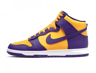 Good quality Nike Dunk High "Lakers" Replica