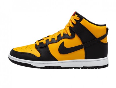 Pefect Replica Nike Dunk High "Reverse Goldenrod"