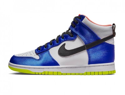 Cheap Fake WMNS Nike Dunk High "Blue Satin" 