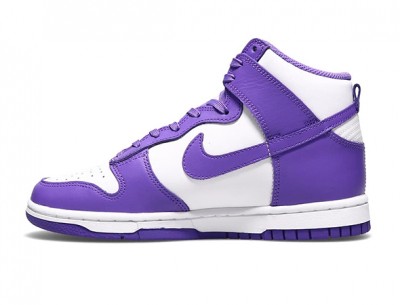 Woman's Fake Nike Dunk High “Court Purple”