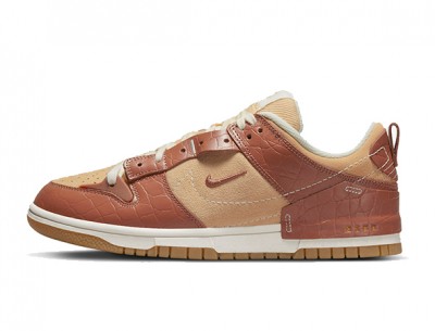 Nike Dunk Low Disrupt 2 “Brown Croc” Fake Shoe