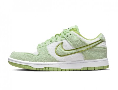Replica Nike Dunk Low "Fleece" Green/White