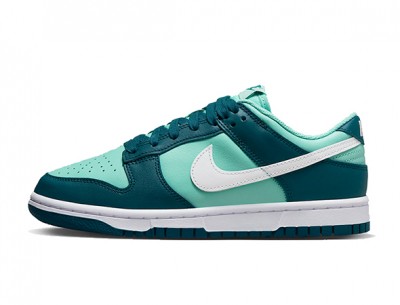 Sleek Replica Nike Dunk Low "Geode Teal"