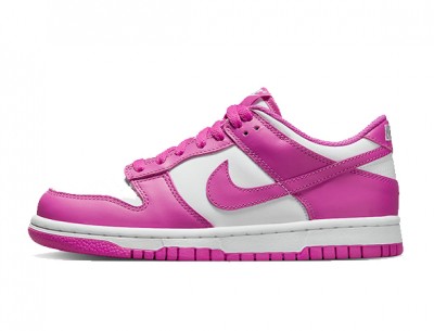 AAA Fake Nike Dunk Low GS "Active Fuchsia"