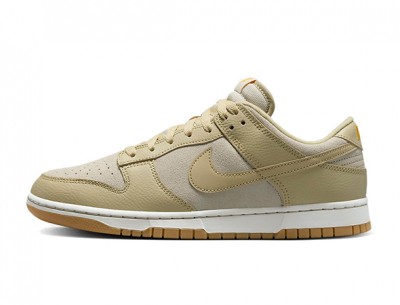 1:1 Replica Nike Dunk Low Khaki Suede Gum 
