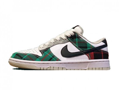 Pop Fake Nike Dunk Low "Tartan Plaids" 