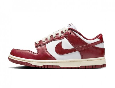 Off-brand Nike Dunk Low PRM "Team Red"