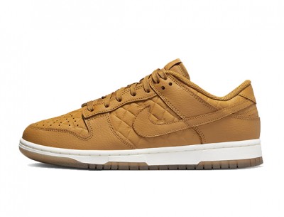 Fake Nike Dunk Low "Quilted Wheat" High Quality