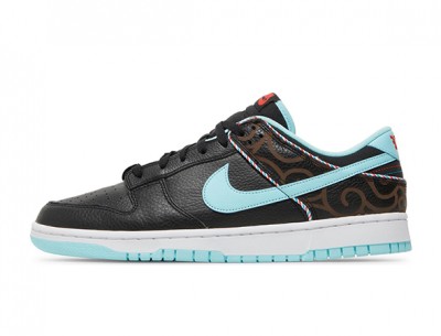Really good Nike Dunk Low "Barbershop Black"