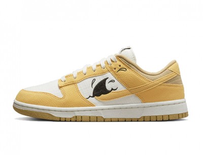 Knockoff Nike Dunk Low “Sun Club”(shark fin Swooshes)