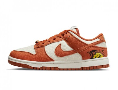 Knockoff Nike Dunk Low “Sun Club” (Brown)