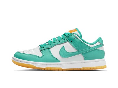 Fake Nike Dunk Low "Turquoise and Orange" for Sale