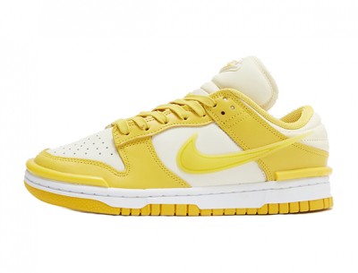 Sleek Fake Nike Dunk Low Twist "Vivid Sulfur"