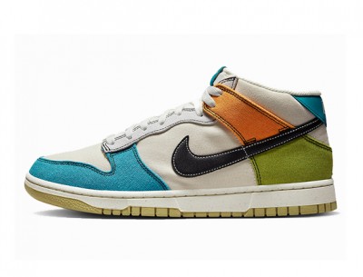 Replica Nike Dunk Mid "Pale Ivory" Shoes