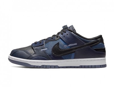 Nike Dunk Scrap "Navy" Fake Shoes