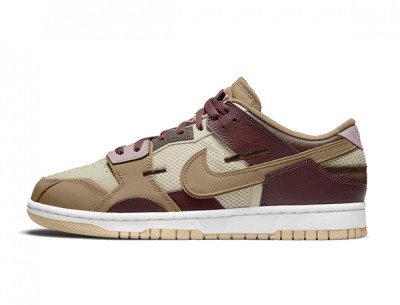 Nike Dunk Scrap "Brown" Fake Shoes