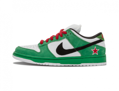 Nike SB Dunk Low "Heineken" Knockoff Shoes
