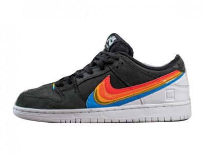 Polaroid x Nike SB Dunk Low "Rainbow" Replica Shoes