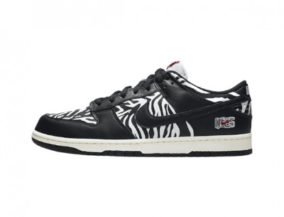 Quartersnacks x Nike SB Dunk Low "Zebra" Replica