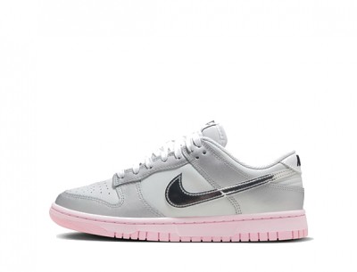 Replica Nike Dunk Low LX "Metallic Silver Pink"