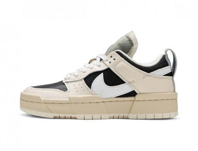 Wmns Dunk Low Disrupt "Ivory Black" Replica Shoes