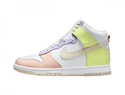 Womens Fake Nike Dunk High "Lemon Twist"