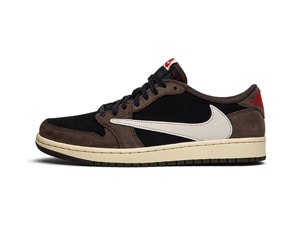 Travis scott jordan 1 low fake on sale