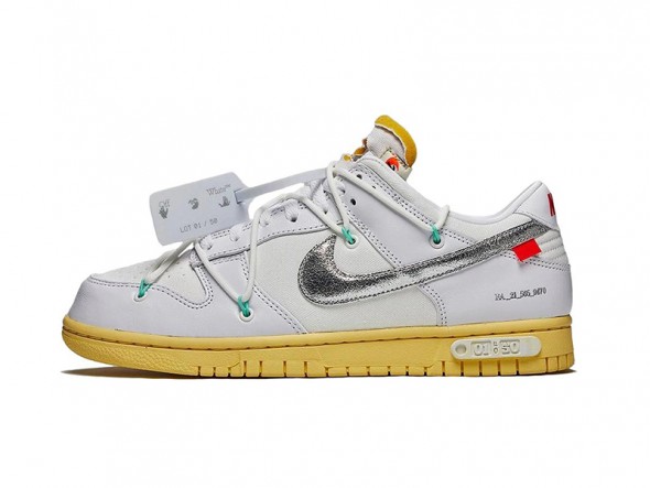 Fake Off-White x Nike Dunk Low 