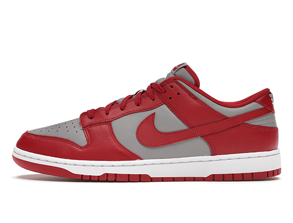 nike dunk low unlv grey red