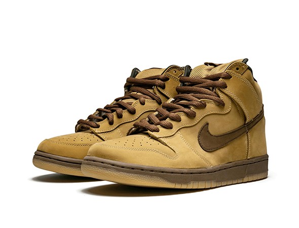 nike dunk high wheat