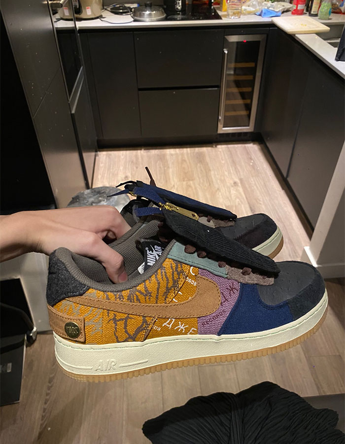 Fake Travis Scott Air Force 1 