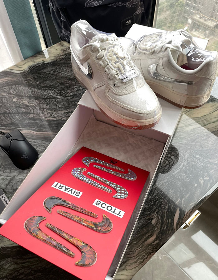 travis scott air force 1 sail real vs fake